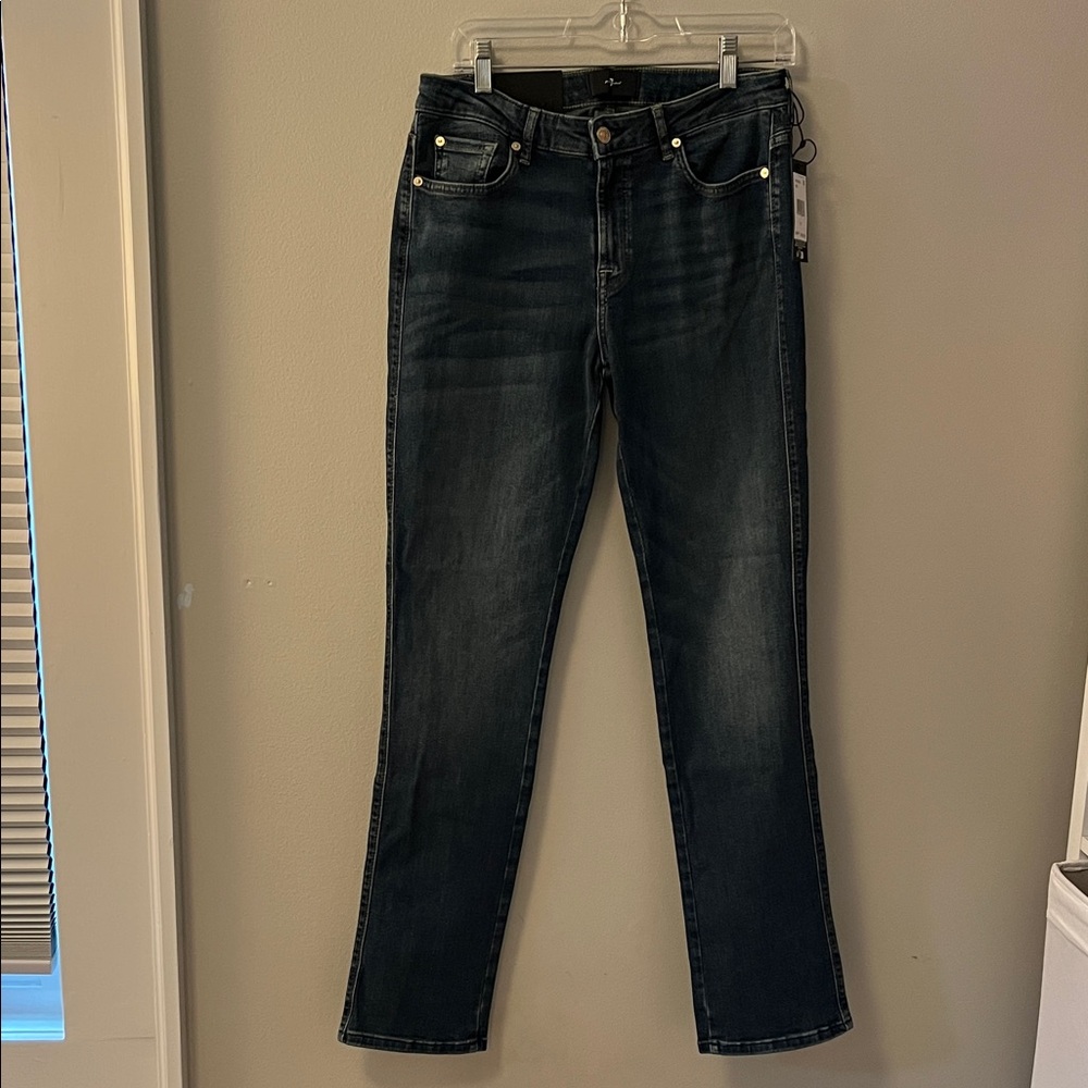 7 For All Mankind Kimmie Straight Jeans - size 31